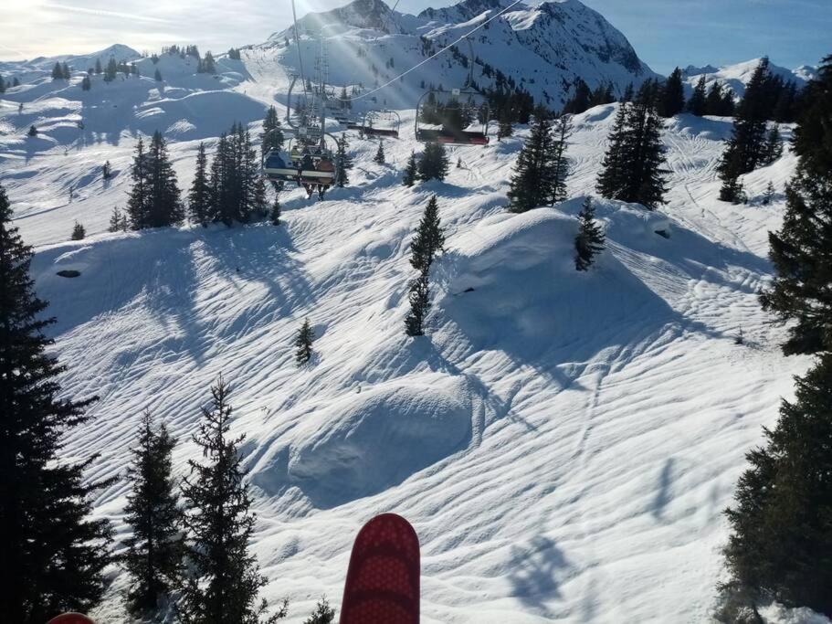 L'Appartement Les Bossons En Lisiere De Foret Dans Le Chalet Genepi Arêches Esterno foto